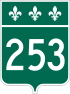 Route 253 Schild