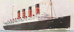 Mauretania cigarette picture (ca.1925)