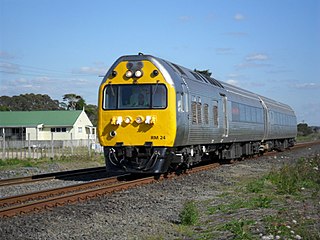 NZR RM class (Silver Fern) class of 3 New Zealand railcars