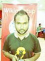 R K Hannan (aka Sufe or Sufé) in WikiMeetup Dhaka.jpg