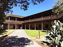 The Petaluma Adobe, built by General Mariano Guadalupe Vallejo in 1836 on Rancho Petaluma. Rancho Petaluma Adobe - 2018 - Stierch 01.jpg
