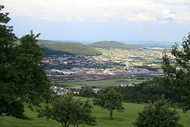 The periurbanised Swiss Limmat valley. Rangierbahnhof Limmattal 071.jpg