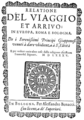 Exemplu de Raport tipărit în Italia la sfârșitul secolului al XVI-lea.