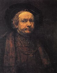 Rembrandt, Self-portrait, 1668–1669, Galleria degli Uffizi, Florence