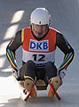 Deutsch: Vorletztes Saisonrennen im Rennrodel-Weltcup der Saison 2014/15 vom 19. bis 22. Februar 2015 in Altenberg/Erzgebirge. Tag 2: Nationencups. English: Luge world cup race season 2014/15 in Altenberg/Germany, 19th to 22nd Februar 2015. Day 2: Nations cup races.