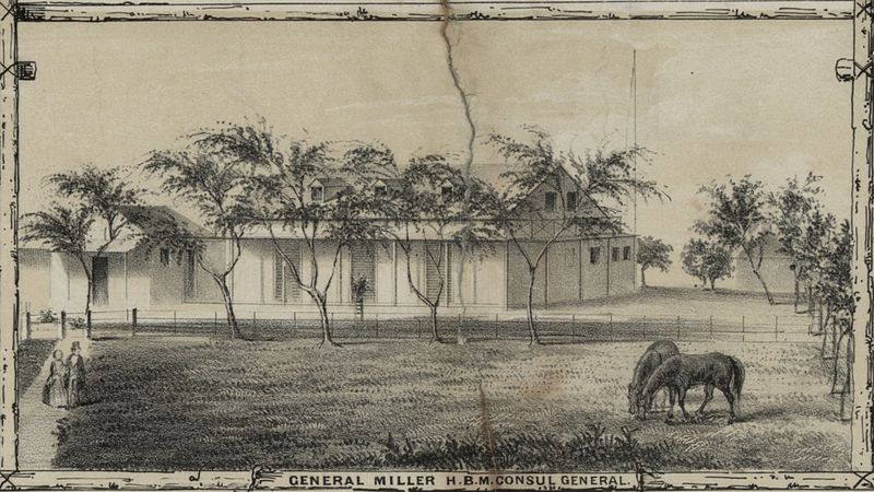 File:Residence of General Miller, H. B. M. Consul (1853).jpg