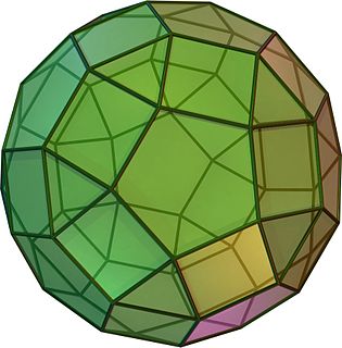 <span class="mw-page-title-main">Rhombicosidodecahedron</span> Archimedean solid