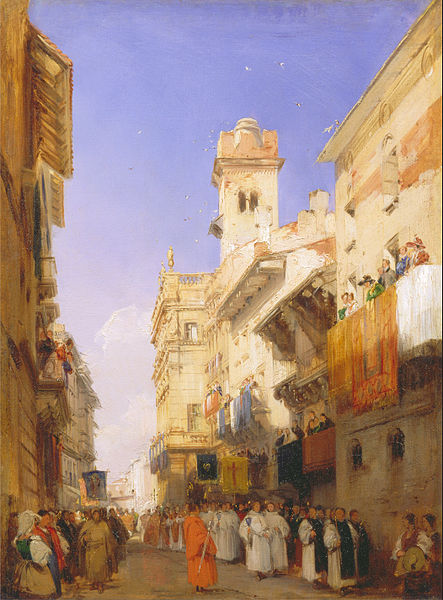 File:Richard Parkes Bonington - Corso Sant'Anastasia, Verona - Google Art Project.jpg