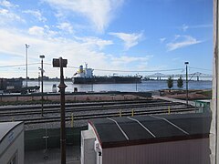 River Shipping from French Quarter window, New Orleans, 28 May 2018 - 2.jpg