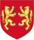 Königliche Wappen von England (1189-1198) .svg