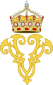 Royal Monogram of Empress Victoria of Germany.svg