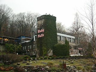 <span class="mw-page-title-main">Ruby Falls</span> Underground waterfall in Tennessee, United States