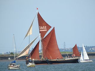 SB Edme English barge (1898)