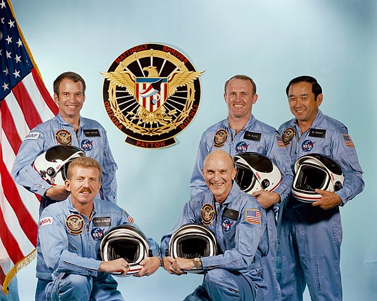 C crew. STS-51c. Российские космонавты. Страницы космических стартов. Кен Маттингли космонавт.