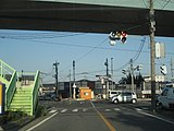 さいたま市桜区町谷交差点 （交差する道路は新大宮バイパス）