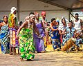 The typical dance for the god Sakpata (earth god) is performed by the Sakpatassi (followers of sakpata), a dance that moves the earth to show its greatness. Vodoun festival in Ouidah. January 10, 2022. Photographer Justin ABADJAYE