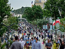 Sanandaj city center in 2021 Sanandaj city center.jpg