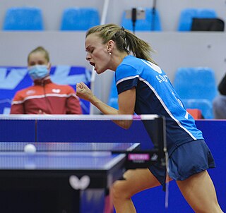 Sarah De Nutte Luxembourgian table tennis player