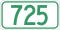 Саскачевански маршрут 725.svg