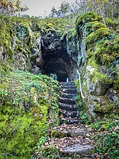 Château de Wildenstein: tunnel d'entrée, Tunnel du château …