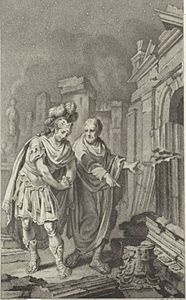 Scipion Emilien et Polybe devant les ruines de Carthage après la destruction de la ville.jpg