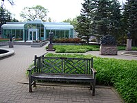 Leo Mol Sculpture Garden in Assiniboine Park Winnipeg