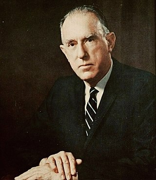 <span class="mw-page-title-main">Paul Fannin</span> Republican governor of and U.S. Senator from Arizona (1907–2002)