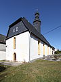 Kirche mit Ausstattung und Kirchhof mit ausgewählten Grabsteinen