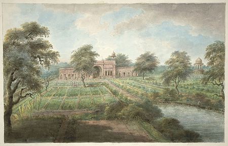 Shalimar Gardens, Delhi, 1814 15