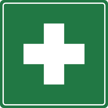 File:Sign first aid WolfWings.svg