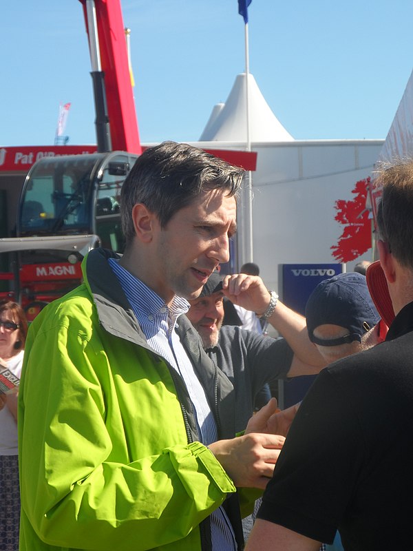 Harris at the National Ploughing Championships in 2019