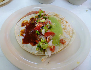 <span class="mw-page-title-main">Sincronizada</span> Mexican tortilla