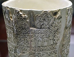 Detail der Pyxis der Pania