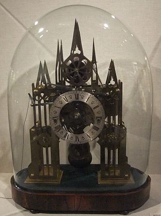 <span class="mw-page-title-main">Skeleton clock</span> Clocks with visible inner workings