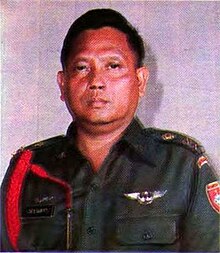 Soegiarto as Commander of the Hasanuddin Military Region.jpg
