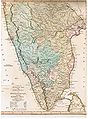 Political state of South India just after Third Anglo-Mysore War which ended in 1792.