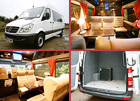 9 seater splitter van