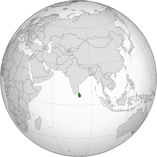 चित्र:Sri Lanka (orthographic projection).svg