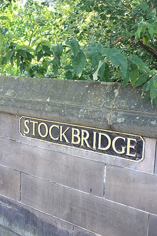 <span class="mw-page-title-main">Stockbridge, Edinburgh</span> Suburb in Scotland
