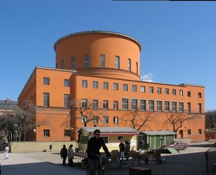 Gunnar Asplunds Stadtbibliothek von Stockholm