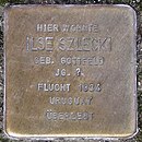 Stolperstein Arnstadt Unterm Markt 8-Ilse Szlecki.JPG