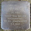 Stolperstein Goch Parkstraße 17 Otto Mayer