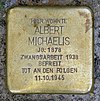 Stolperstein Käthe-Niederkirchner-Str 5 (Prenz) Albert Michaelis.jpg