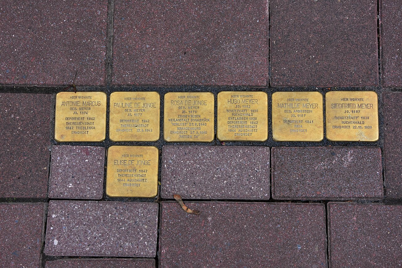 Stolpersteinlage Thiener Straße 12, Alfhausen