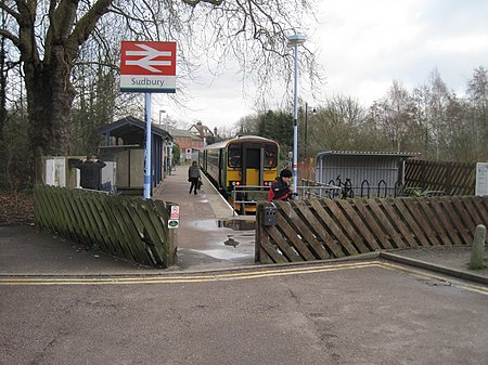 Sudbury railway station, Suffolk