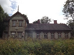 Der ehemalige Surju Bahnhof in Jaamaküla