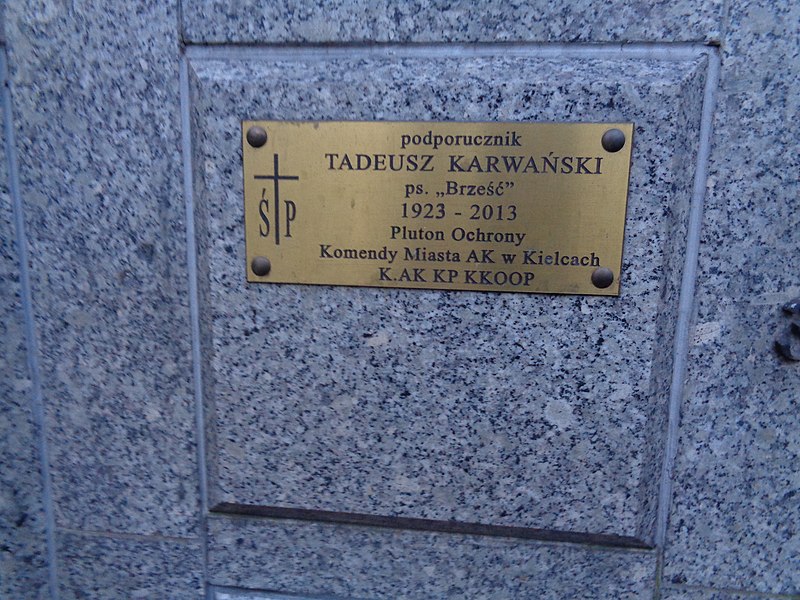 File:Tadeusz Karwański grób.jpg