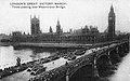 Tanks crossing Westminster Bridge on Peace Day -- 1919-07-19.jpg