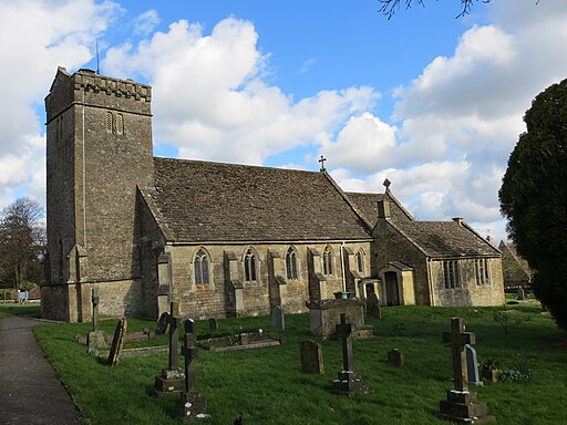 The Church of St Peter at Monkton Farleigh - geograph.org.uk - 4849553
