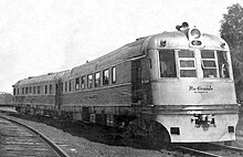 Budd's Prospector in 1941. The Prospector streamliner.JPG